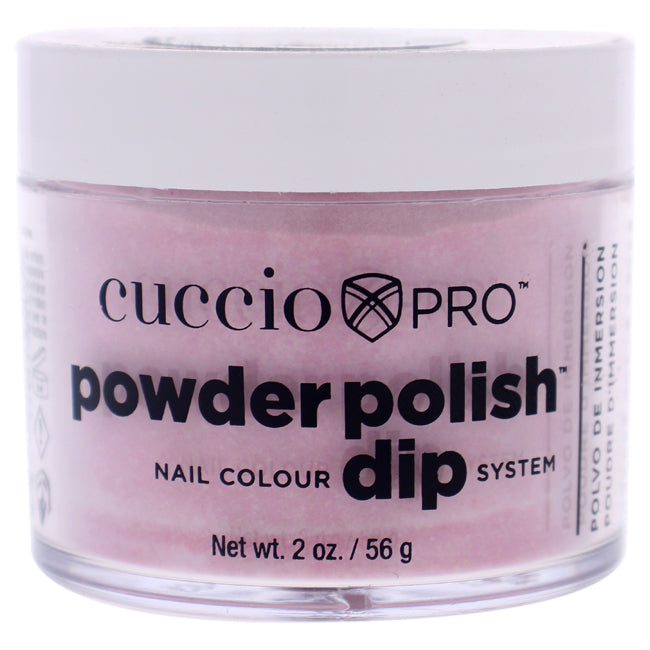 Cuccio Pro Powder Polish Nail Colour Dip System - Baby Pink Glitter by Cuccio for Women - 1.6 oz Nail Powder