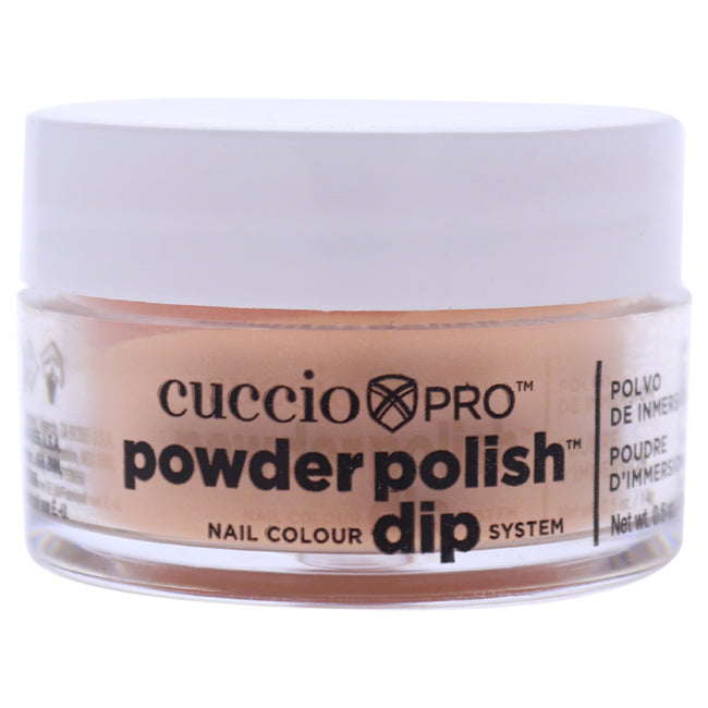 Cuccio Pro Powder Polish Nail Colour Dip System - Bright Orange by Cuccio for Women - 0.5 oz Nail Powder