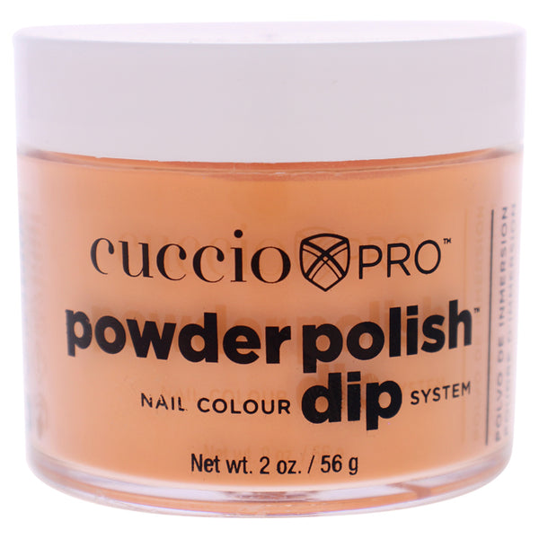 Cuccio Pro Powder Polish Nail Colour Dip System - Carrot Orange by Cuccio for Women - 1.6 oz Nail Powder