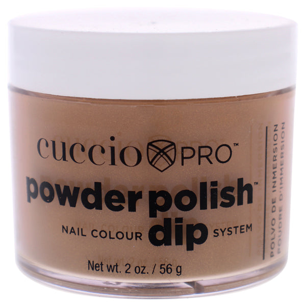 Cuccio Pro Powder Polish Nail Colour Dip System - Brown Sugar by Cuccio for Women - 1.6 oz Nail Powder