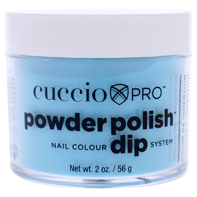 Cuccio Pro Powder Polish Nail Colour Dip System - Baby Sky Blue by Cuccio for Women - 1.6 oz Nail Powder