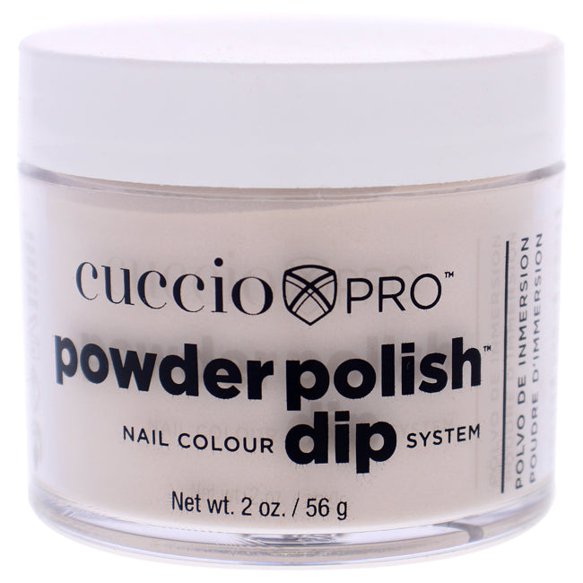 Cuccio Pro Powder Polish Nail Colour Dip System - Creamy Tan by Cuccio for Women - 1.6 oz Nail Powder