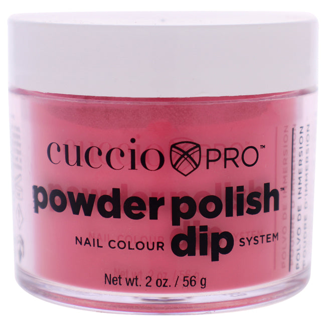 Cuccio Pro Powder Polish Nail Colour Dip System - Cherry Red by Cuccio for Women - 1.6 oz Nail Powder