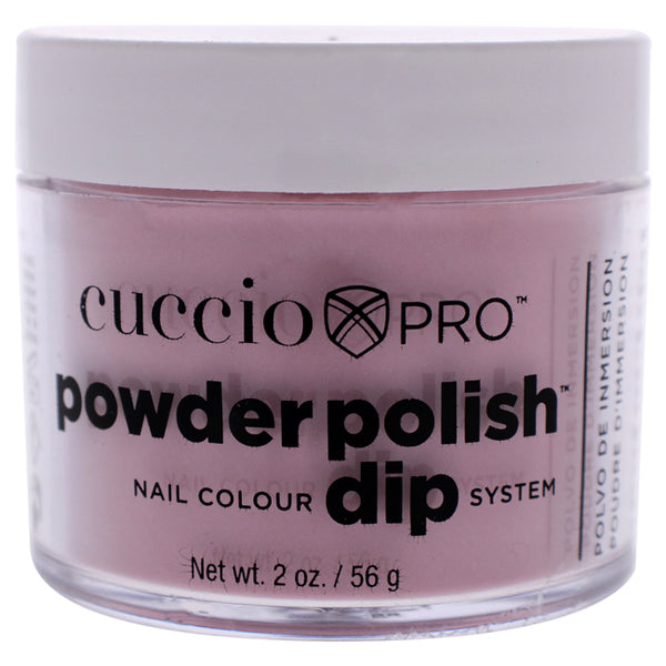 Cuccio Pro Powder Polish Nail Colour Dip System - Dusty Rose by Cuccio for Women - 1.6 oz Nail Powder