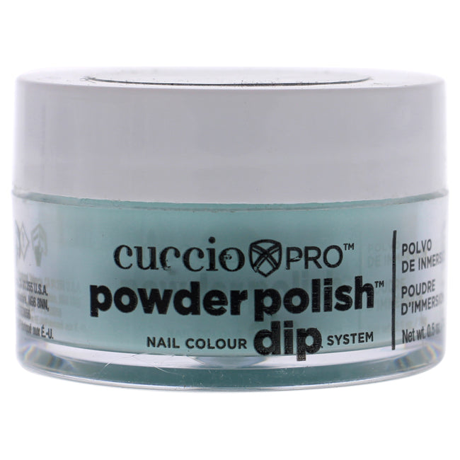 Cuccio Pro Powder Polish Nail Colour Dip System - Aquamarine by Cuccio for Women - 0.5 oz Nail Powder