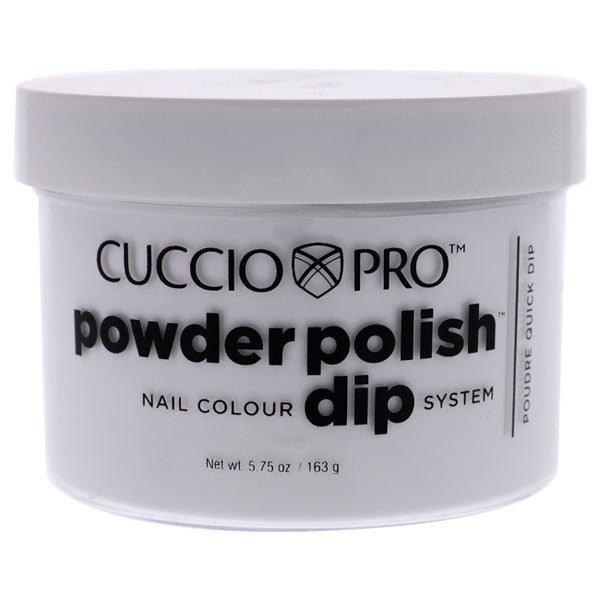 Cuccio Pro Powder Polish Nail Colour Dip System - Clear by Cuccio for Women - 5.75 oz Nail Powder