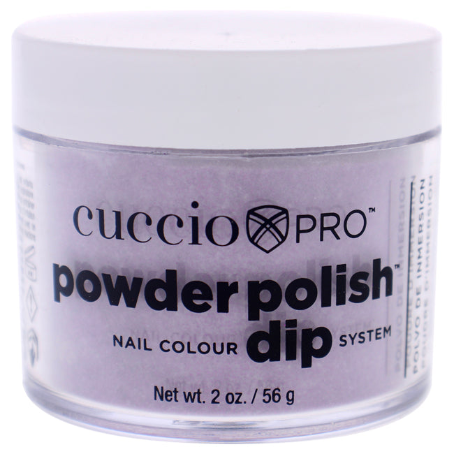 Cuccio Pro Powder Polish Nail Colour Dip System - Fuchsia Pink Glitter by Cuccio for Women - 1.6 oz Nail Powder