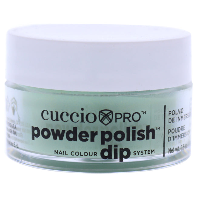 Cuccio Pro Powder Polish Nail Colour Dip System - Grassy Green by Cuccio for Women - 0.5 oz Nail Powder