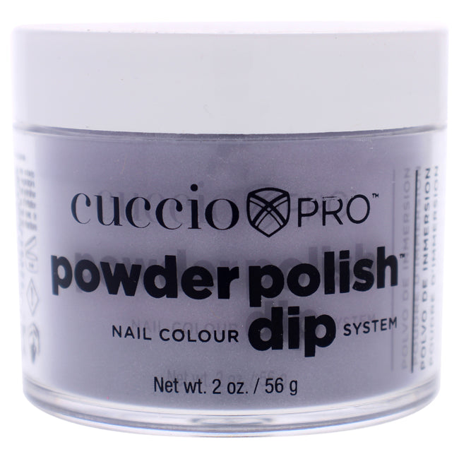 Cuccio Pro Powder Polish Nail Colour Dip System - Grey with Mica by Cuccio for Women - 2 oz Nail Powder