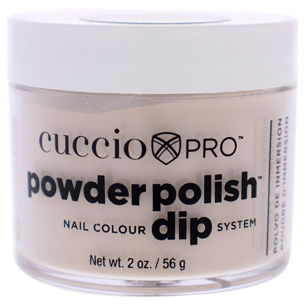 Cuccio Pro Powder Polish Nail Colour Dip System - Iridescent Cream by Cuccio for Women - 1.6 oz Nail Powder