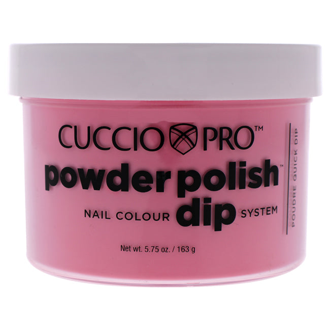 Cuccio Pro Powder Polish Nail Colour Dip System - Passionate Pink by Cuccio for Women - 5.75 oz Nail Powder