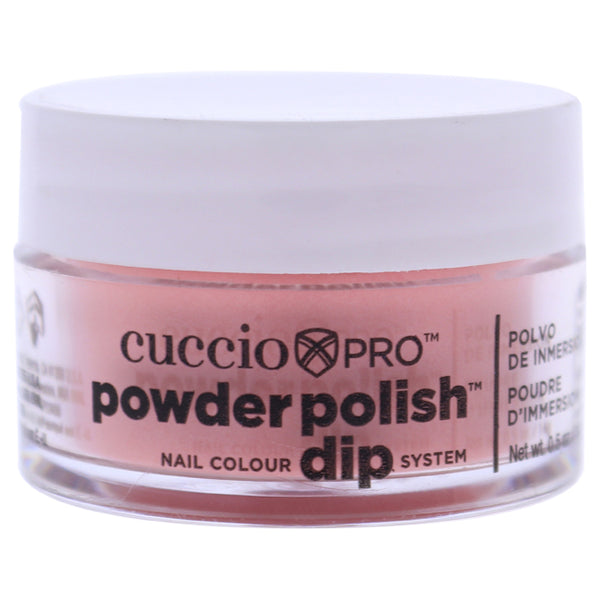 Cuccio Pro Powder Polish Nail Colour Dip System - Pastel Peach by Cuccio for Women - 0.5 oz Nail Powder