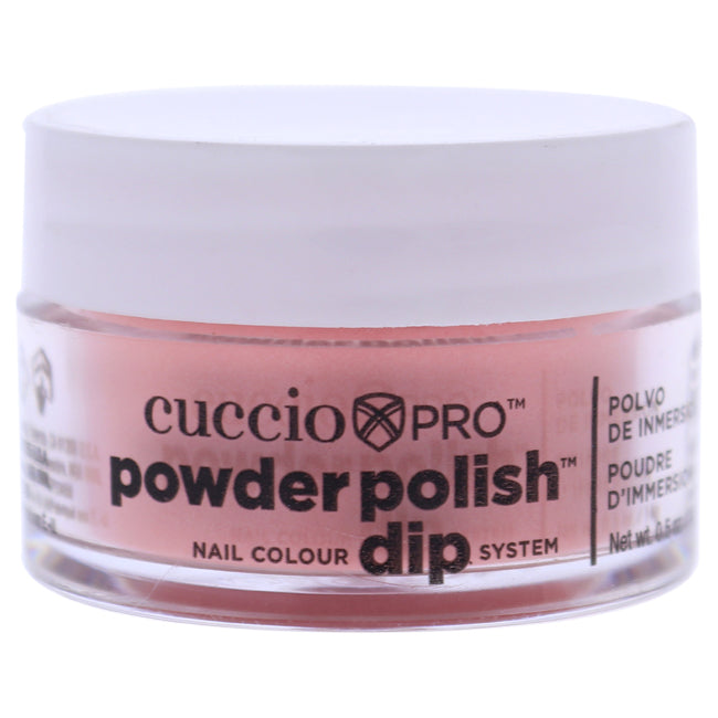 Cuccio Pro Powder Polish Nail Colour Dip System - Pastel Peach by Cuccio for Women - 0.5 oz Nail Powder