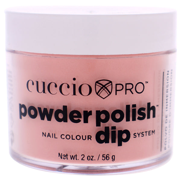 Cuccio Pro Powder Polish Nail Colour Dip System - Pastel Peach by Cuccio for Women - 1.6 oz Nail Powder