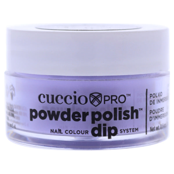 Cuccio Pro Powder Polish Nail Colour Dip System - Pastel Purple by Cuccio for Women - 0.5 oz Nail Powder