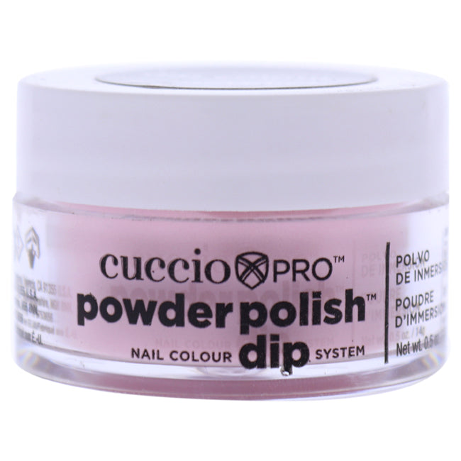 Cuccio Pro Powder Polish Nail Colour Dip System - Rose Petal Pink by Cuccio for Women - 0.5 oz Nail Powder