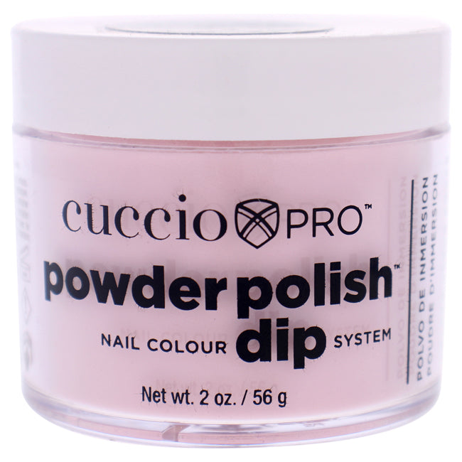 Cuccio Pro Powder Polish Nail Colour Dip System - Rose Petal Pink by Cuccio for Women - 1.6 oz Nail Powder