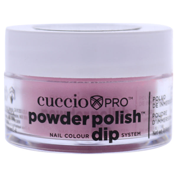 Cuccio Pro Powder Polish Nail Colour Dip System - Rose With Shimmer by Cuccio for Women - 0.5 oz Nail Powder