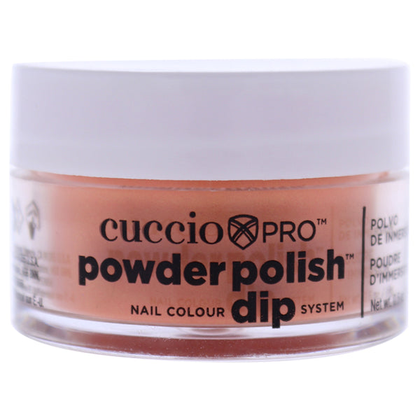 Cuccio Pro Powder Polish Nail Colour Dip System - Tangerine Orange by Cuccio for Women - 0.5 oz Nail Powder