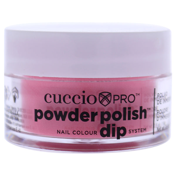 Cuccio Pro Powder Polish Nail Colour Dip System - Watermelon Pink With Pink Mica by Cuccio for Women - 0.5 oz Nail Powder