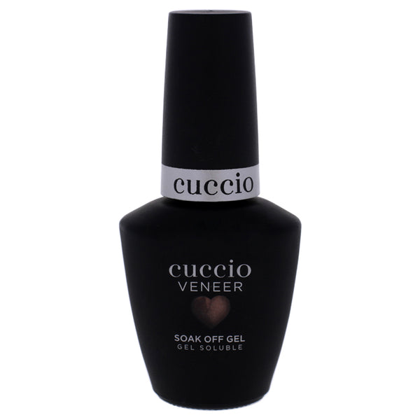 Cuccio Veener Soak Off Gel - Rose Gold Slippers by Cuccio for Women - 0.44 oz Nail Polish