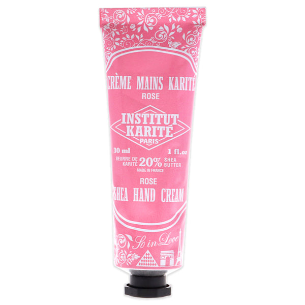 Institut Karite Paris Shea Hand Cream So In Love - Rose by Institut Karite for Unisex - 1 oz Cream