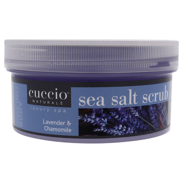 Cuccio Sea Salt Scrub - Lavender and Chamomile by Cuccio for Women - 19.5 oz Scrub