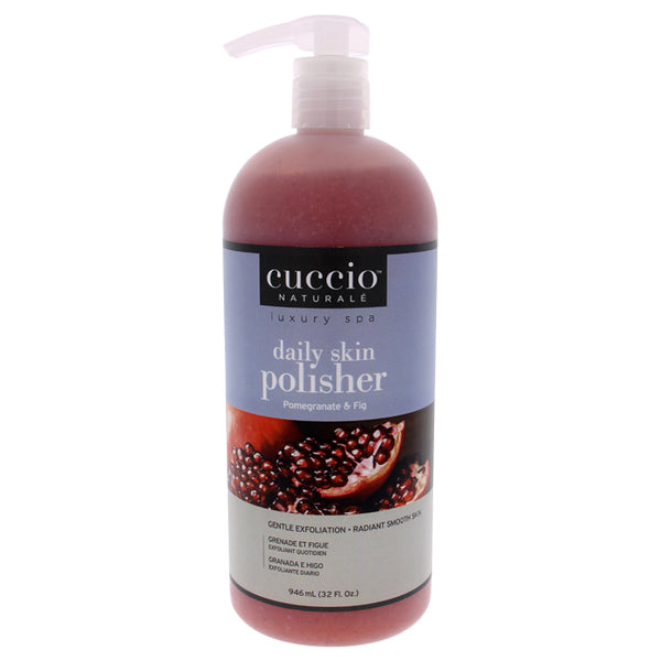 Cuccio Luxury Spa Daily Skin Polisher - Pomegranate and Fig by Cuccio for Unisex - 32 oz Scrub