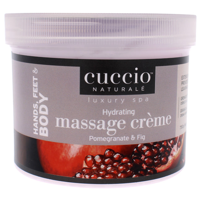 Cuccio Hydrating Massage Creme - Pomegranate and Fig by Cuccio for Women - 26 oz Cream