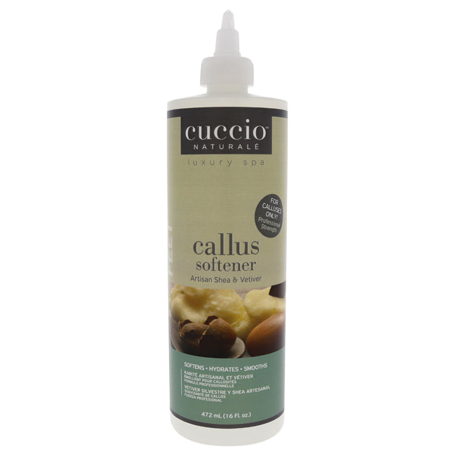 Cuccio Callus Softener - Artisan Shea and Vetiver by Cuccio for Women - 16 oz Treatment