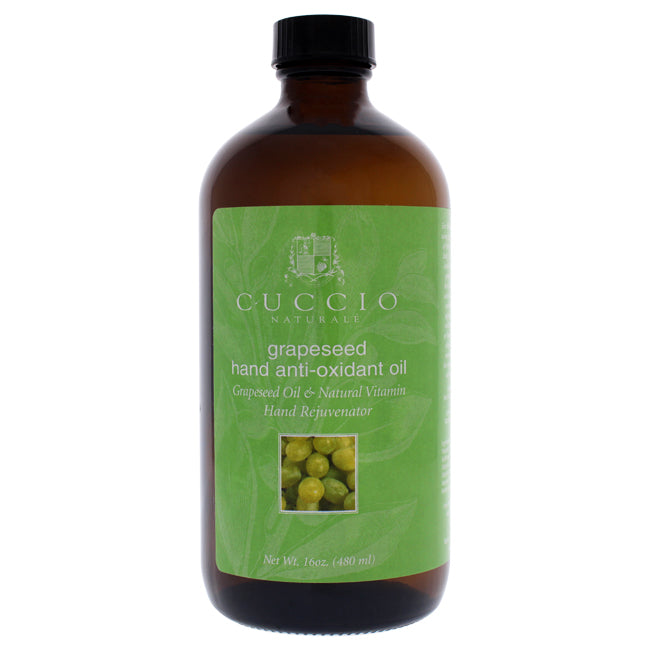 Cuccio Grapeseed Hand Anti-Oxidant Oil by Cuccio for Women - 16 oz Oil