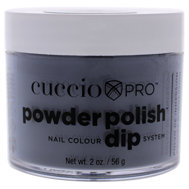 Cuccio Pro Powder Polish Nail Colour Dip System - Noir Black by Cuccio for Women - 1.6 oz Nail Powder