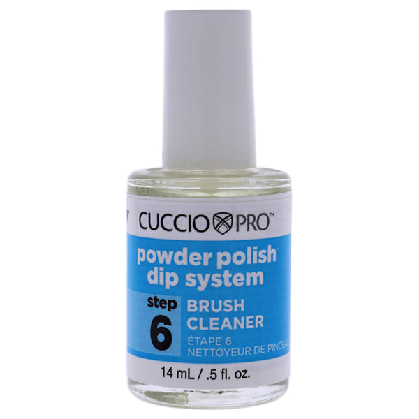 Cuccio Pro Powder Polish Dip System Brush Cleaner - Step 6 by Cuccio for Women - 0.5 oz Nail Polish