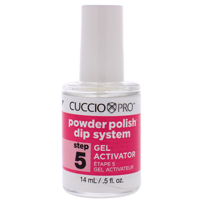 Cuccio Pro Powder Polish Dip System Gel Activator - Step 5 by Cuccio for Women - 0.5 oz Nail Polish