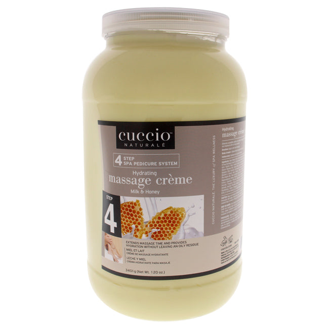 Cuccio Hydrating Massage Creme - Milk and Honey by Cuccio for Women - 120 oz Cream