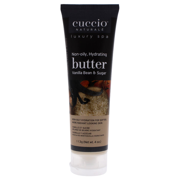 Cuccio Hydrating Butter - Vanilla Bean and Sugar by Cuccio for Unisex - 4 oz Body Butter