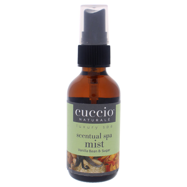 Cuccio Scentual Spa Mist - Vanilla Bean and Sugar by Cuccio for Unisex - 2 oz Mist