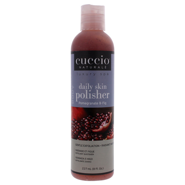 Cuccio Luxury Spa Daily Skin Polisher - Pomegranate and Fig by Cuccio for Unisex - 8 oz Scrub