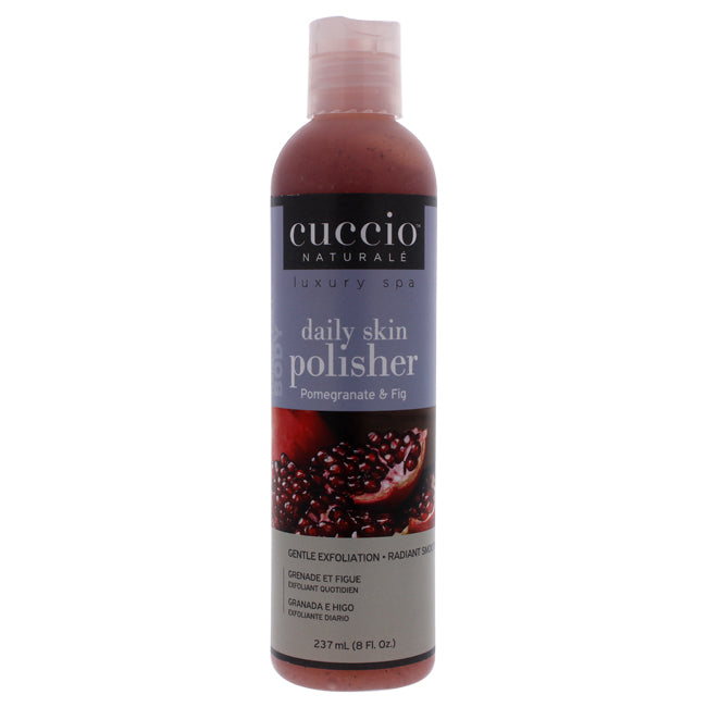 Cuccio Luxury Spa Daily Skin Polisher - Pomegranate and Fig by Cuccio for Unisex - 8 oz Scrub