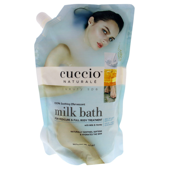 Cuccio Milk Bath Pedicure and Body Treatment by Cuccio for Women - 32 oz Nail Treatment