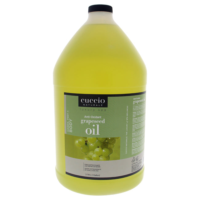 Cuccio Luxury Spa Anti-Oxidant Oil - Grapeseed by Cuccio for Unisex - 1 Gallon Oil