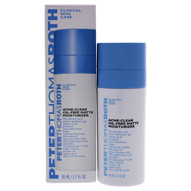 Peter Thomas Roth Acne-Clear Oil-Free Matte Moisturizer by Peter Thomas Roth for Unisex - 1.7 oz Moisturizer