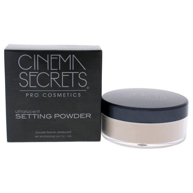 Cinema Secrets Ultralucent Setting Powder - Soft Light by Cinema Secrets for Women - 0.67 oz Powder