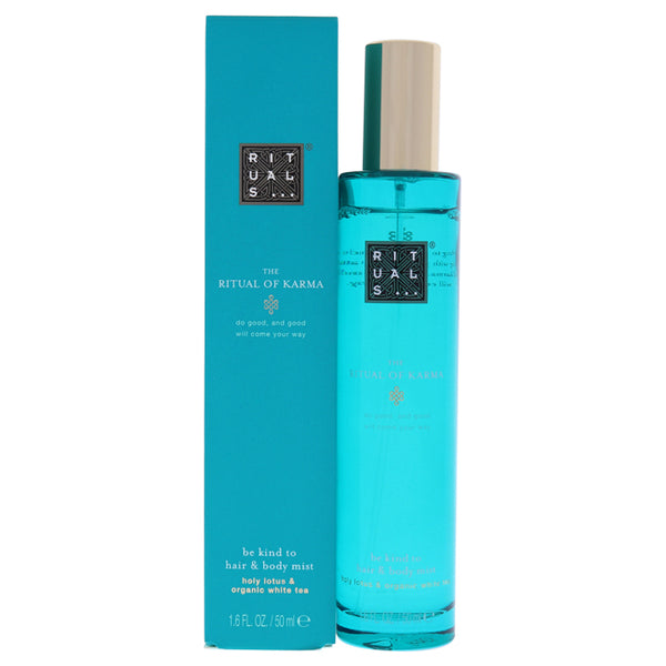 Rituals The Ritual of Karma Hair and Body Mist by Rituals for Unisex - 1.6 oz Body Mist