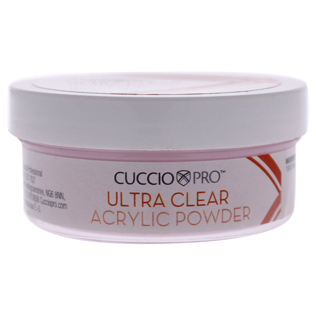Cuccio Pro Ultra Clear Acrylic Powder - Extreme Pink by Cuccio Pro for Women - 1.6 oz Acrylic Powder