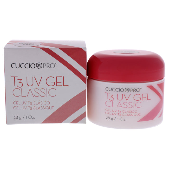 Cuccio Pro T3 Uv Gel Classic - Pinker Pink by Cuccio Pro for Women - 1 oz Nail Gel
