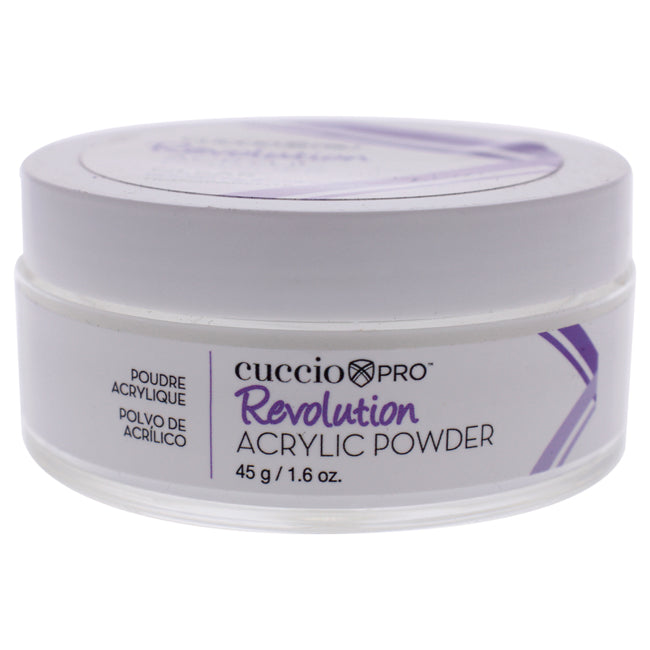 Cuccio Pro Revolution Acrylic Powder - Clear by Cuccio Pro for Women - 1.6 oz Acrylic Powder