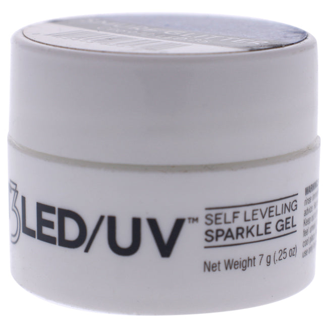Cuccio Pro T3 Self Leveling Sparkle Gel - Smurf Glitter by Cuccio Pro for Women - 0.25 oz Nail Gel