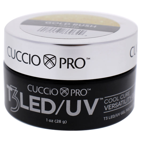 Cuccio Pro T3 Cool Cure Versatility Gel - Gold Rush by Cuccio Pro for Women - 1 oz Nail Gel