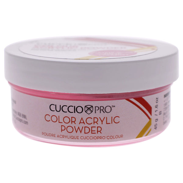 Cuccio Pro Colour Acrylic Powder - Watermelon Pink by Cuccio Pro for Women - 1.6 oz Acrylic Powder
